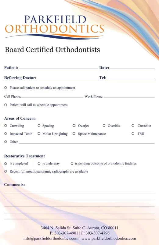 Patient Referral Form